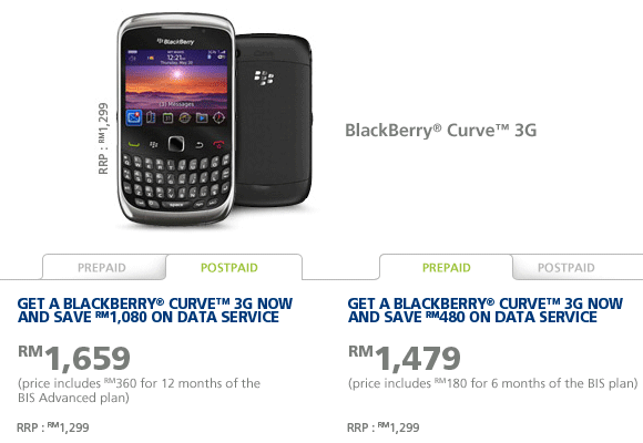 Maxis Blackberry Curve 3g Offer Soyacincau Com