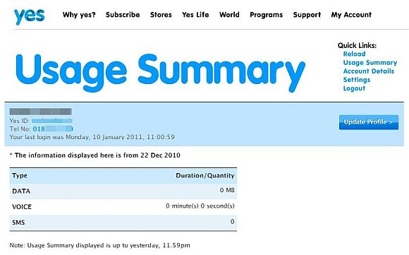 Yes You Can Now Track Your Usage Soyacincau