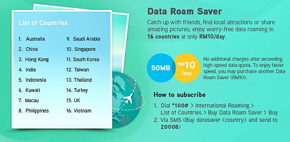 Maxis Offers Rm10 Day International Roaming With Data Roam Saver Soyacincau Com