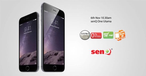 Iphone 6 And Iphone 6 Plus Available Without Contract From Senq And Senheng Outlets Soyacincau
