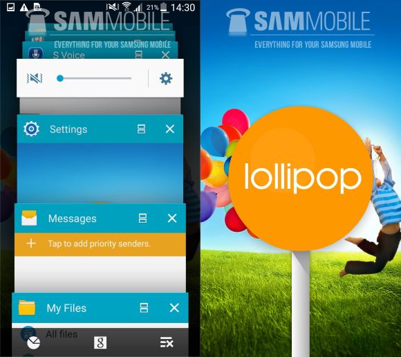 galaxy s4 lollipop