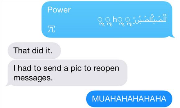 A single Message can crash your iPhone, iPad and your Apple Watch. Here’s how to prevent it temporarily