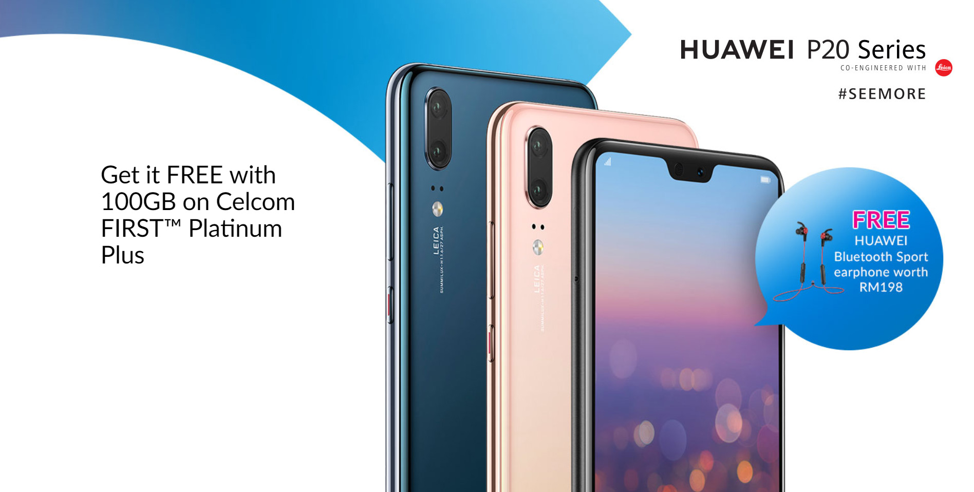 Celcom Is Offering The Huawei P20 For Free On Its First Postpaid Plans Soyacincau Com