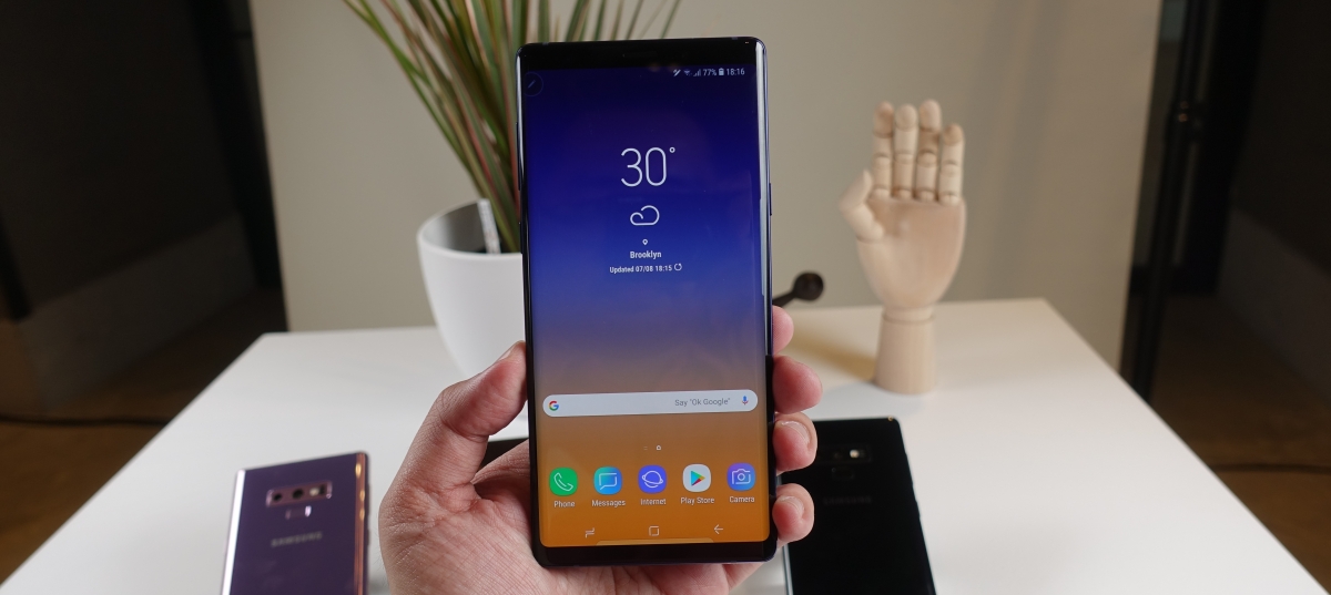 galaxy note 9 launch