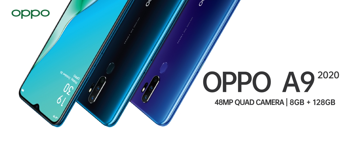 Quad-camera Oppo A9 2020 with massive 5,000mAh battery is coming to ...