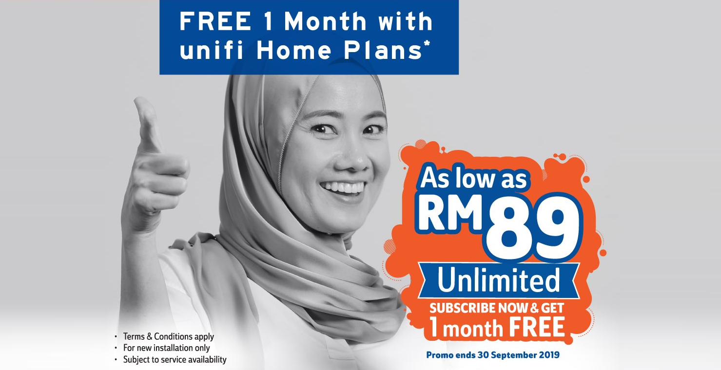 30mbps Unlimited Unifi Plan Now Official With Free 1 Month Subscription Soyacincau Com