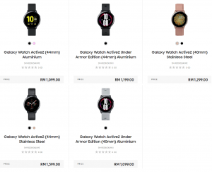 samsung galaxy active watch 2 specs