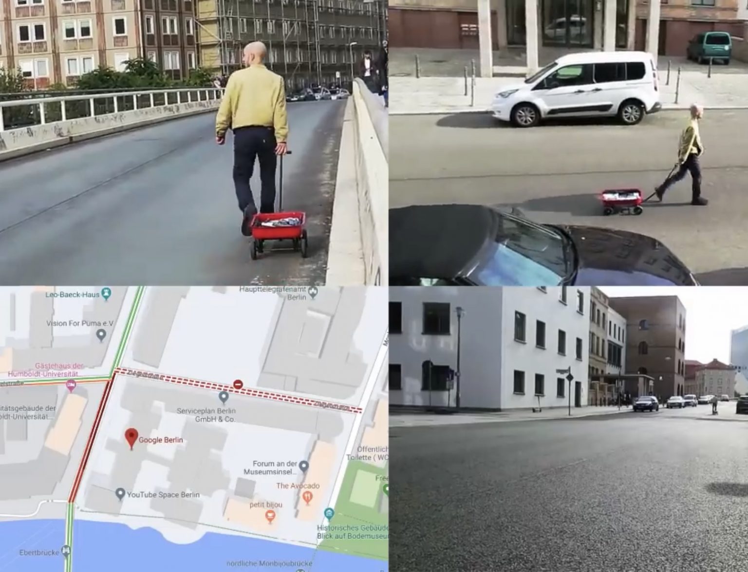 This man created traffic jams on Google Maps with 99 phones