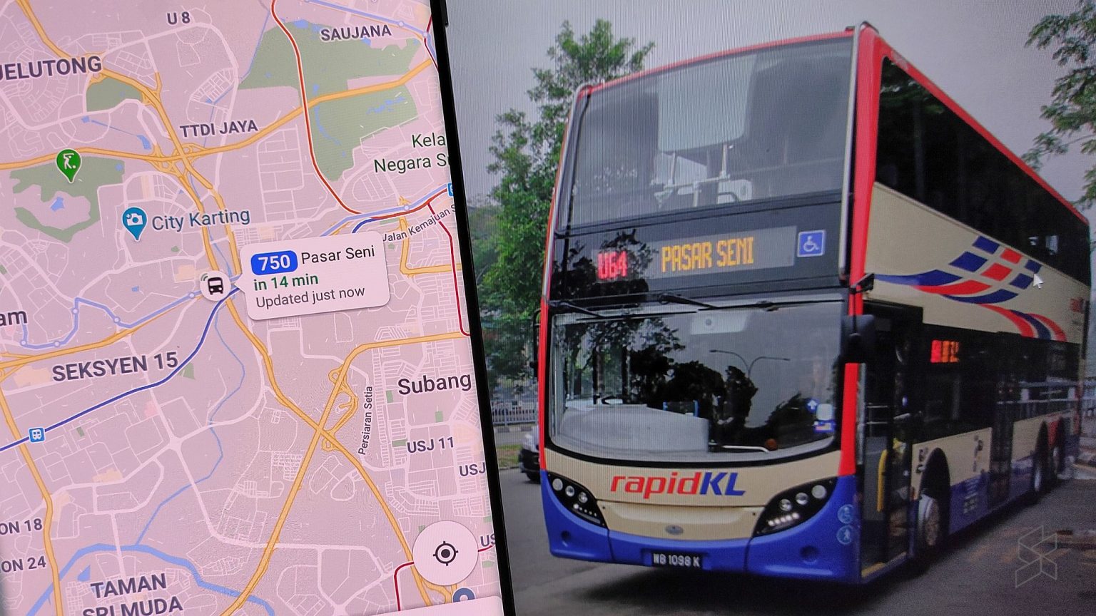 Google Maps Can Help You Check Real Time Locations Of Rapid Kl Buses
