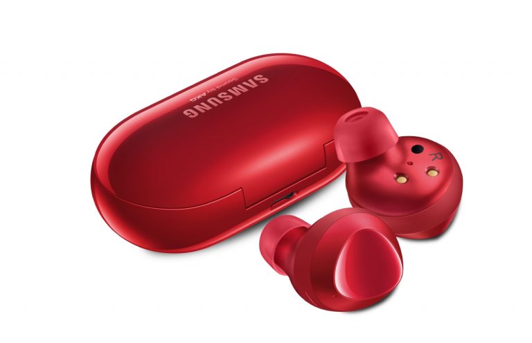 samsung galaxy buds  plus red