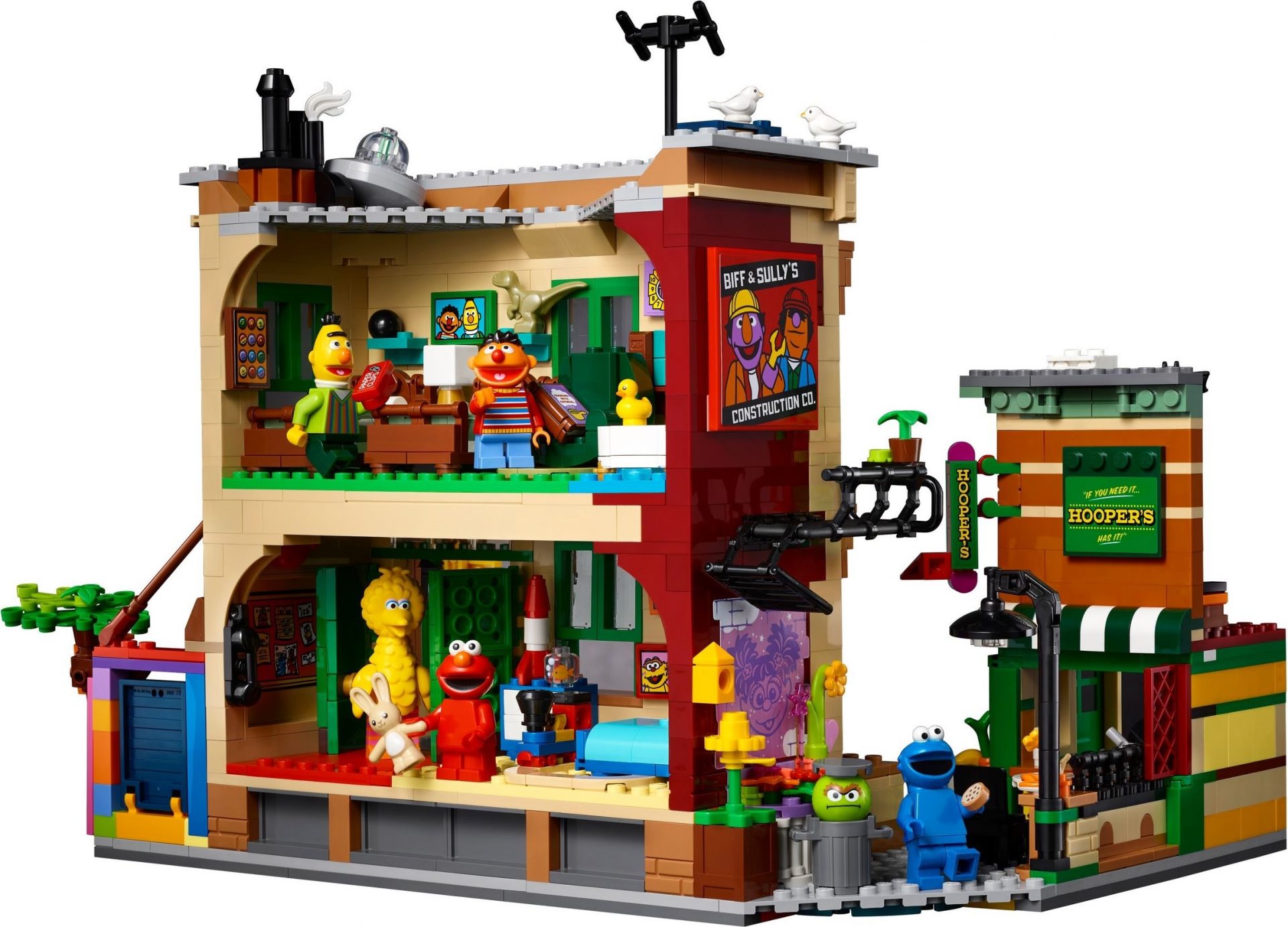 The new Sesame Street Lego set is also a mini dollhouse