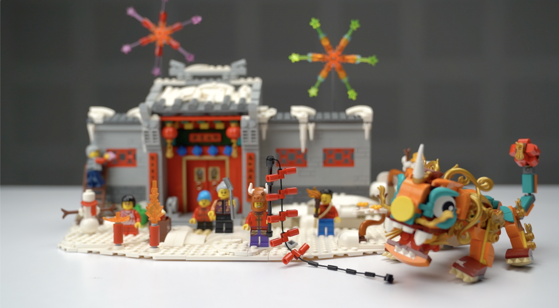 These Lego sets helped us open up about what Chinese New Year means today