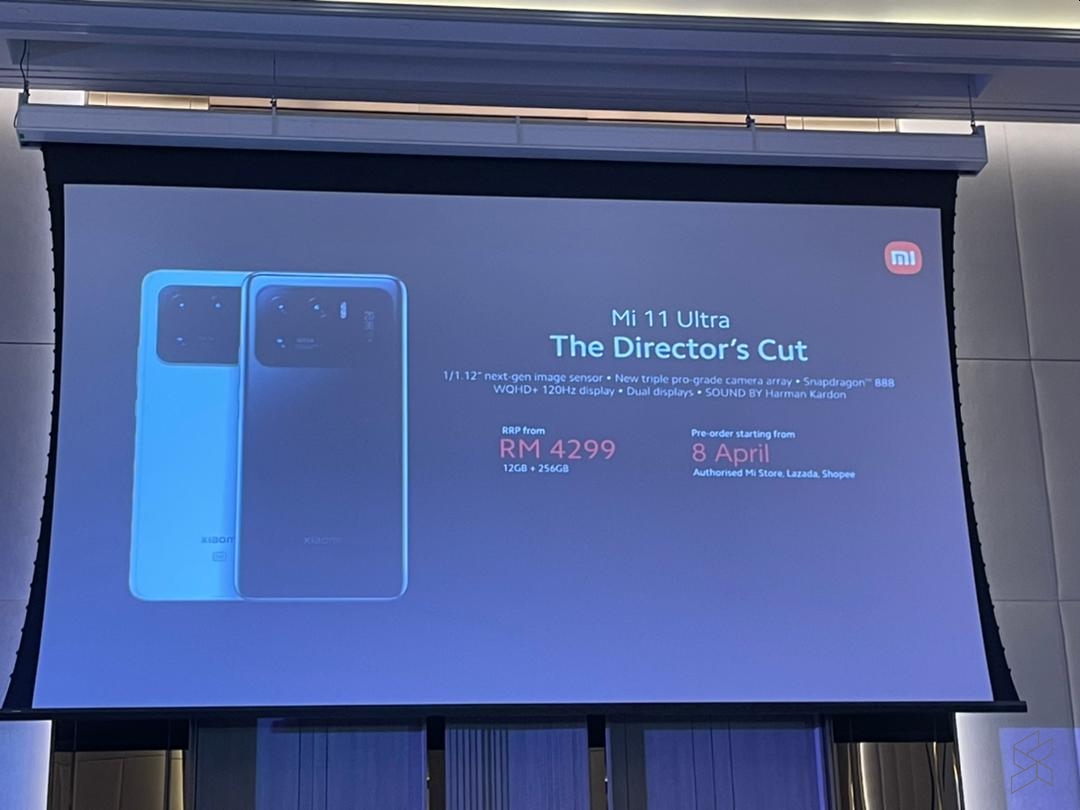 Xiaomi Mi 11 Ultra available for preorder in Malaysia