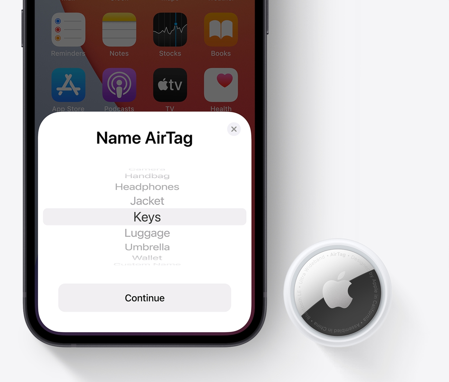 airtag range