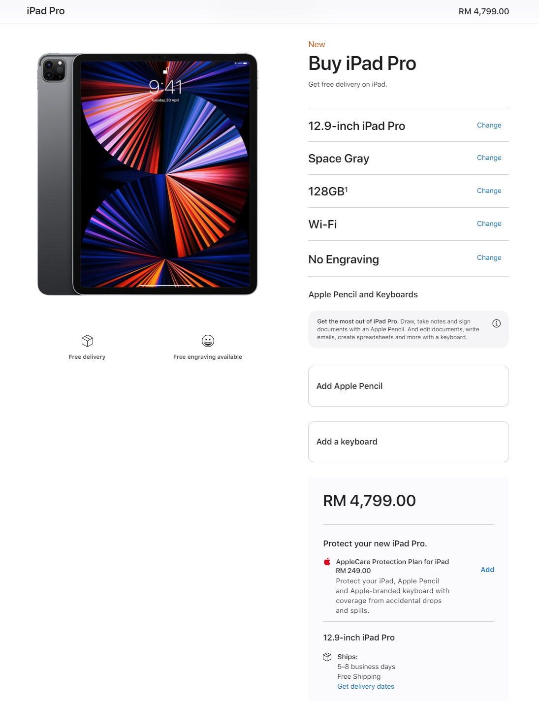 I pad price in malaysia