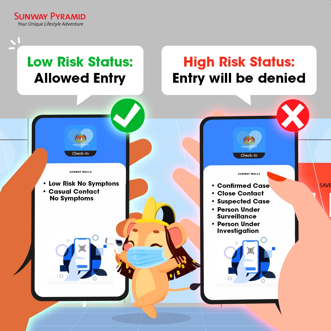 Update Can You Enter Malls And Premises If Your Mysejahtera App Shows Casual Contact Status Soyacincau