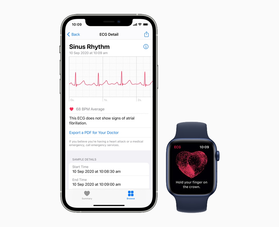 Apple watch se online cardiogram