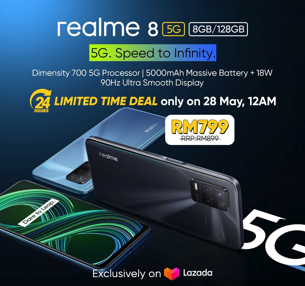 realme 8i 5G (8GB RAM, 128GB)