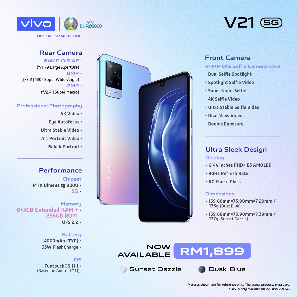 Vivo V21 5G Price - Vivo V21 5g With Ois Equipped Selfie Camera Triple ...