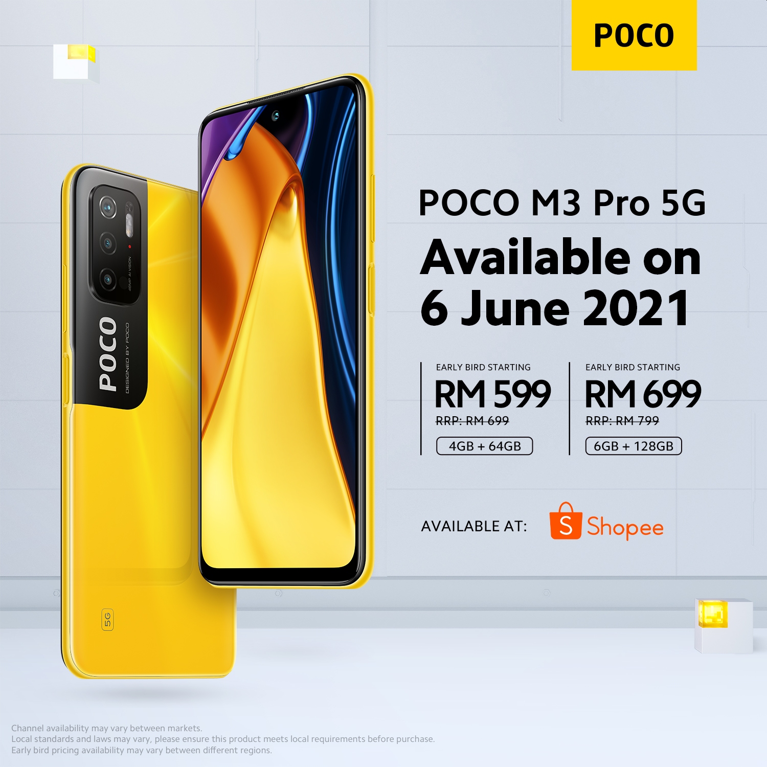 Poco M3 Pro 5g Malaysia S Most Affordable 5g Smartphone Available For As Low As Rm599 On 6 6 Soyacincau