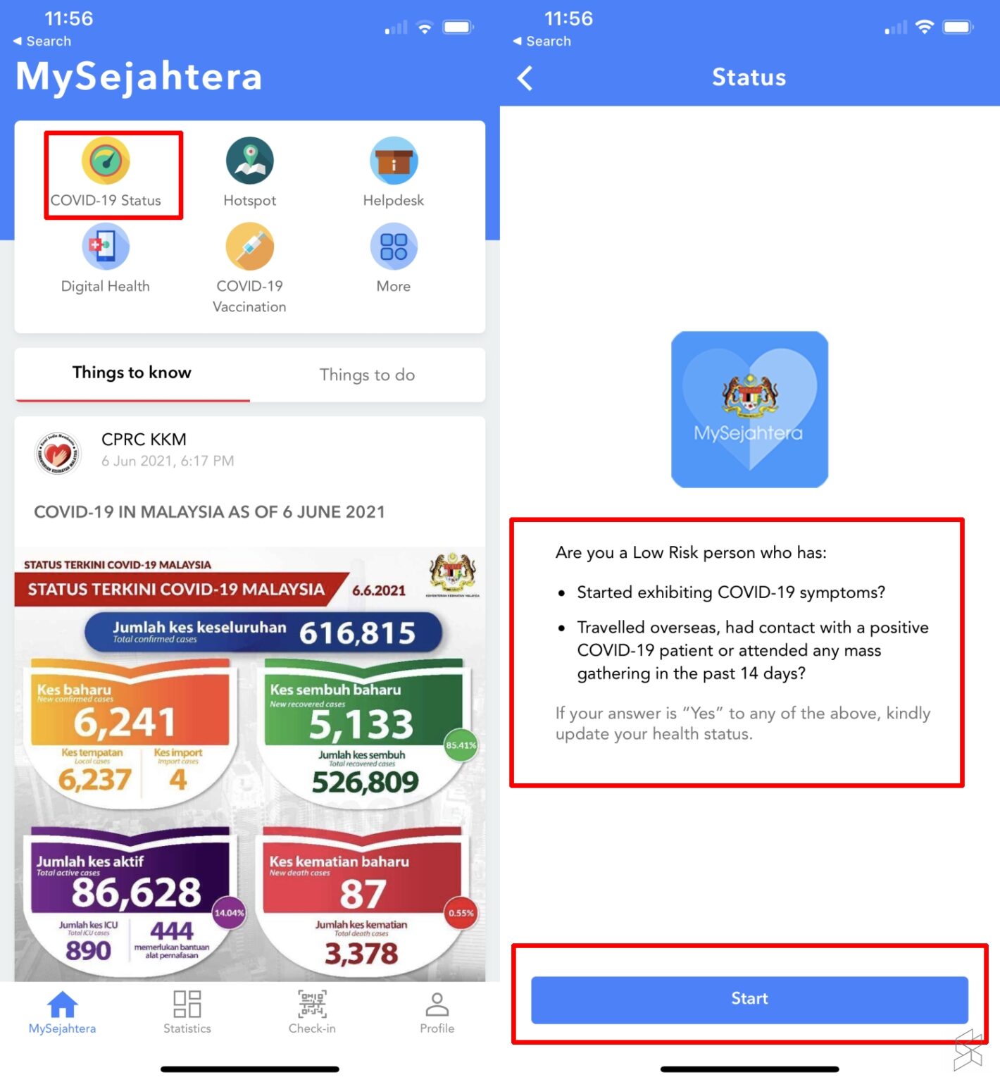 Do you need to update your MySejahtera COVID-19 status daily? Here's - How To Check Casual Contact Location Mysejahtera