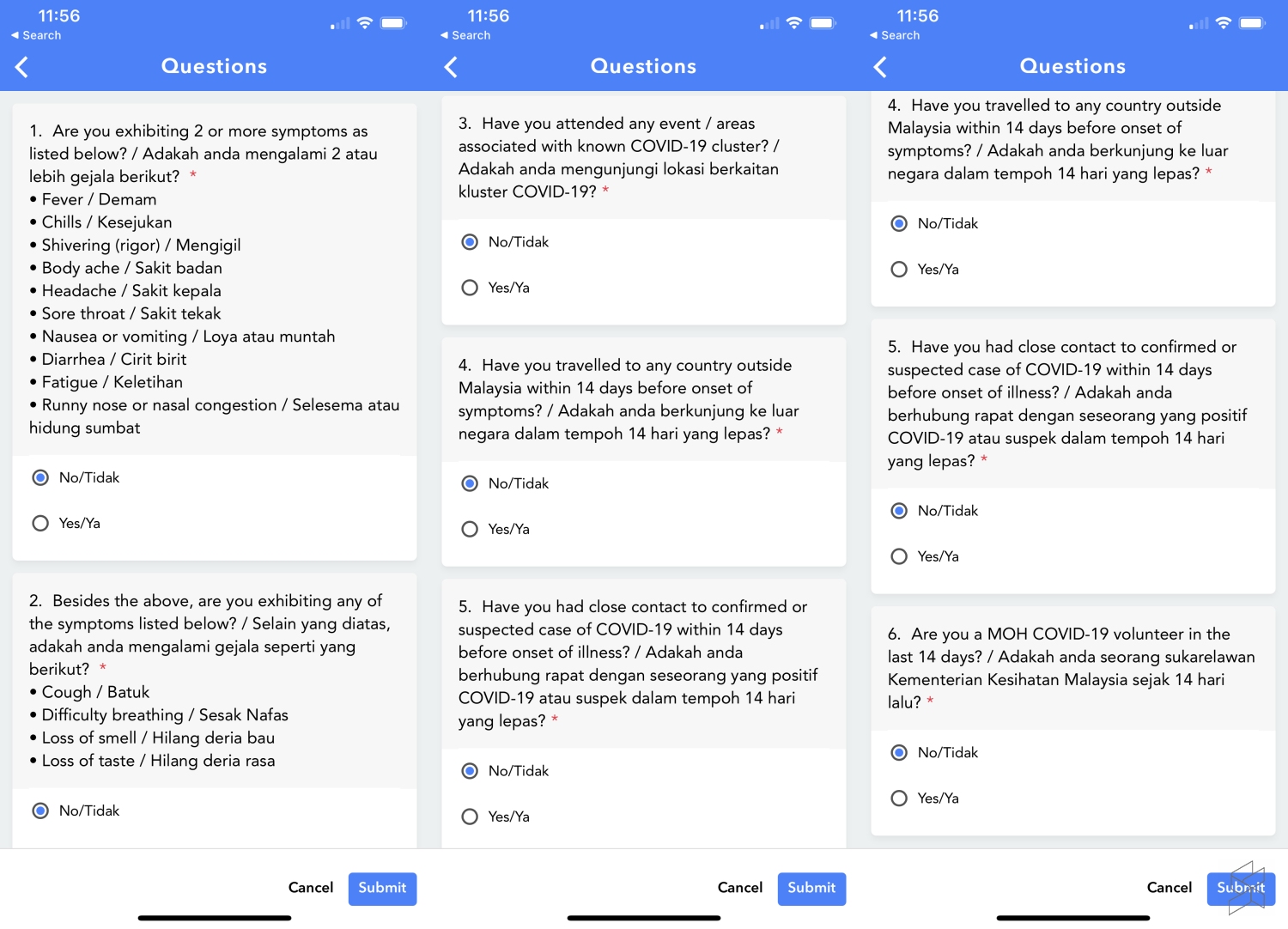 Do you need to update your MySejahtera COVID-19 status daily 