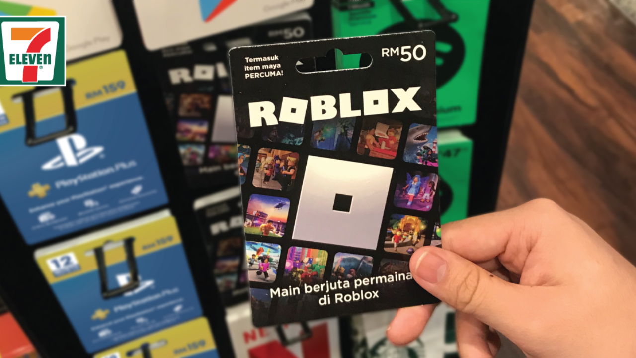 You Can Now Buy Roblox Gift Cards At 7 Eleven Soyacincau Com - how to use a robux gift card on ipad