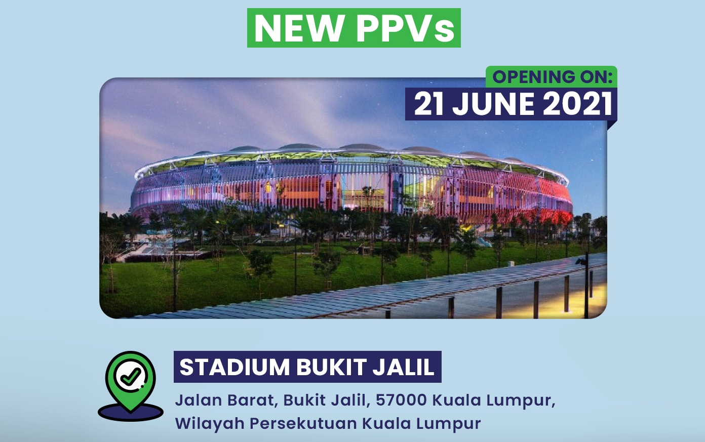 Stadium bukit jalil hco c