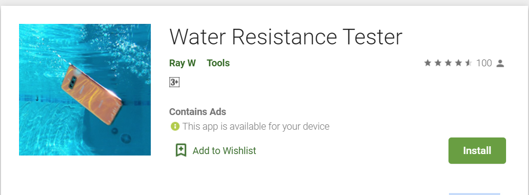 Is your phone still water-resistant after wear and tear? This app