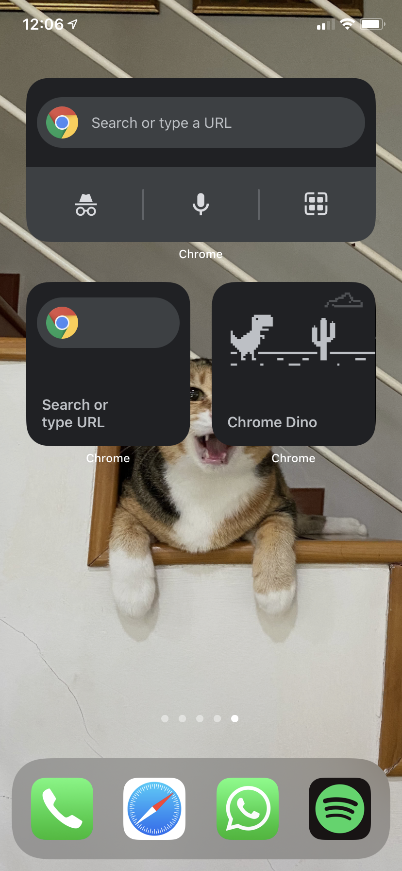 Chrome shortcuts” adds the Dino game to your Android screen