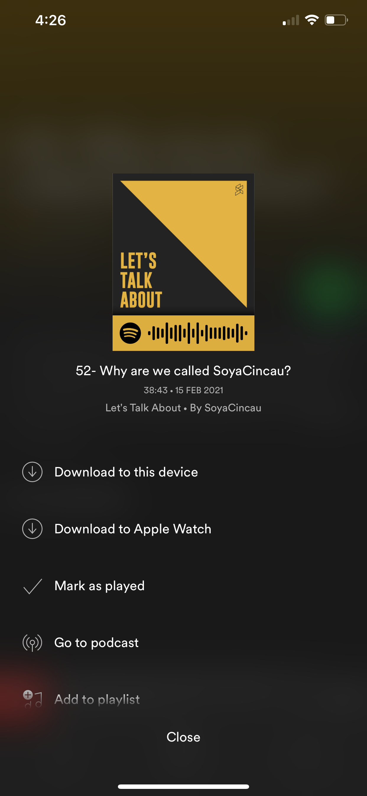 Download Spotify Podcasts to Apple Watch on Premium & Free