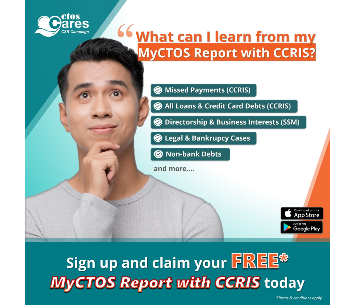 Ctos Is Offering A Free Credit Report To Help You Improve Your Credit Scores Here S How To Get One Soyacincau