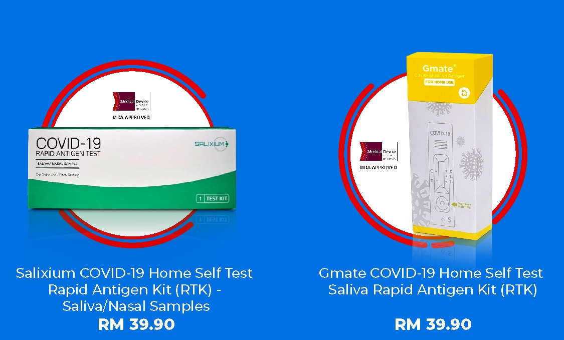Test home covid kit malaysia 19 fda antigen