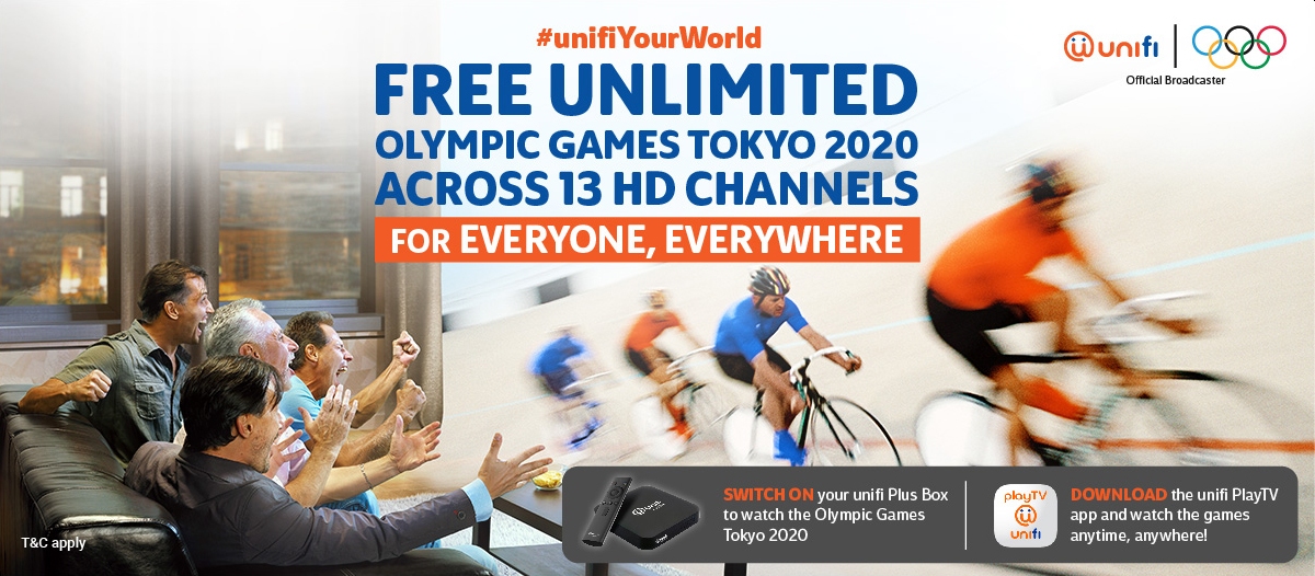 Unifi tv olympic