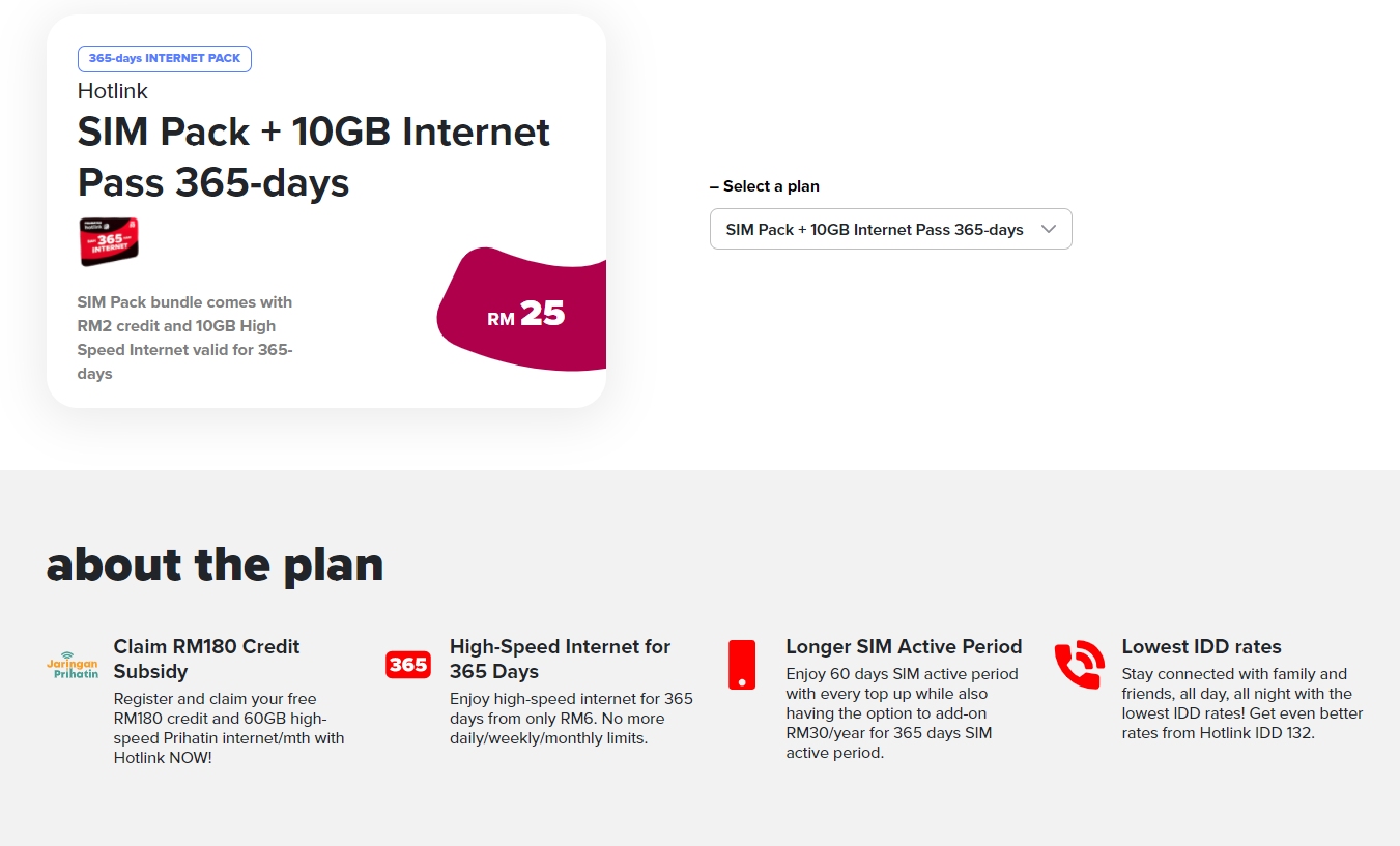 Validity days hotlink 2021 365 Maxis discontinues