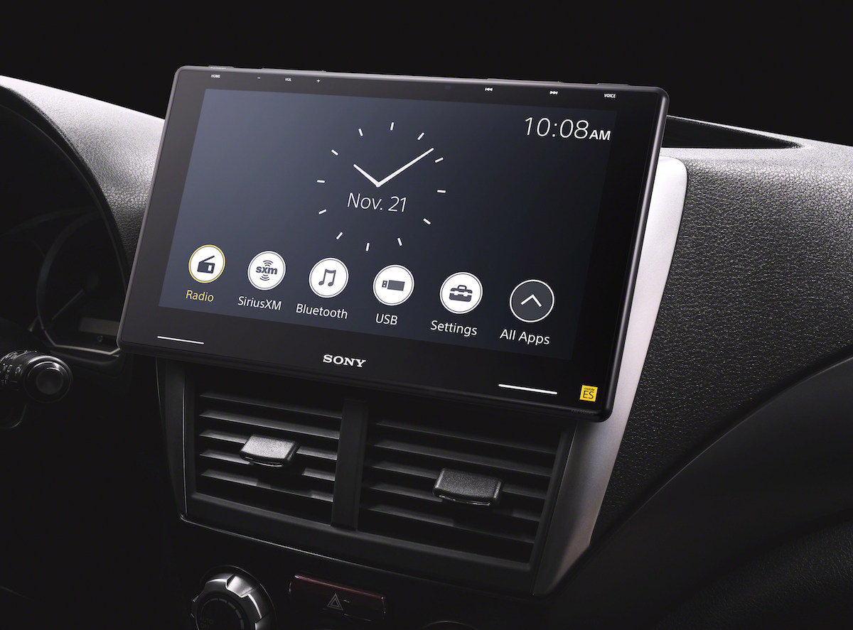 Sony releases gigantic 10.1-inch in-car headunit, with ...