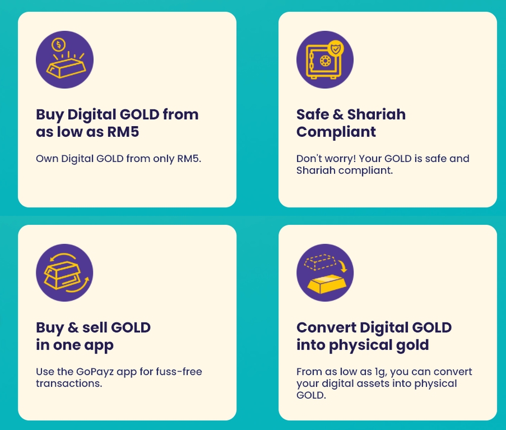 Gopayz Ewallet Lets You Buy Digital Gold From As Low As Rm5 Soyacincau